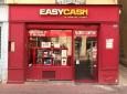 Renouvellement de la peinture de facade de la boutique Easy Cash